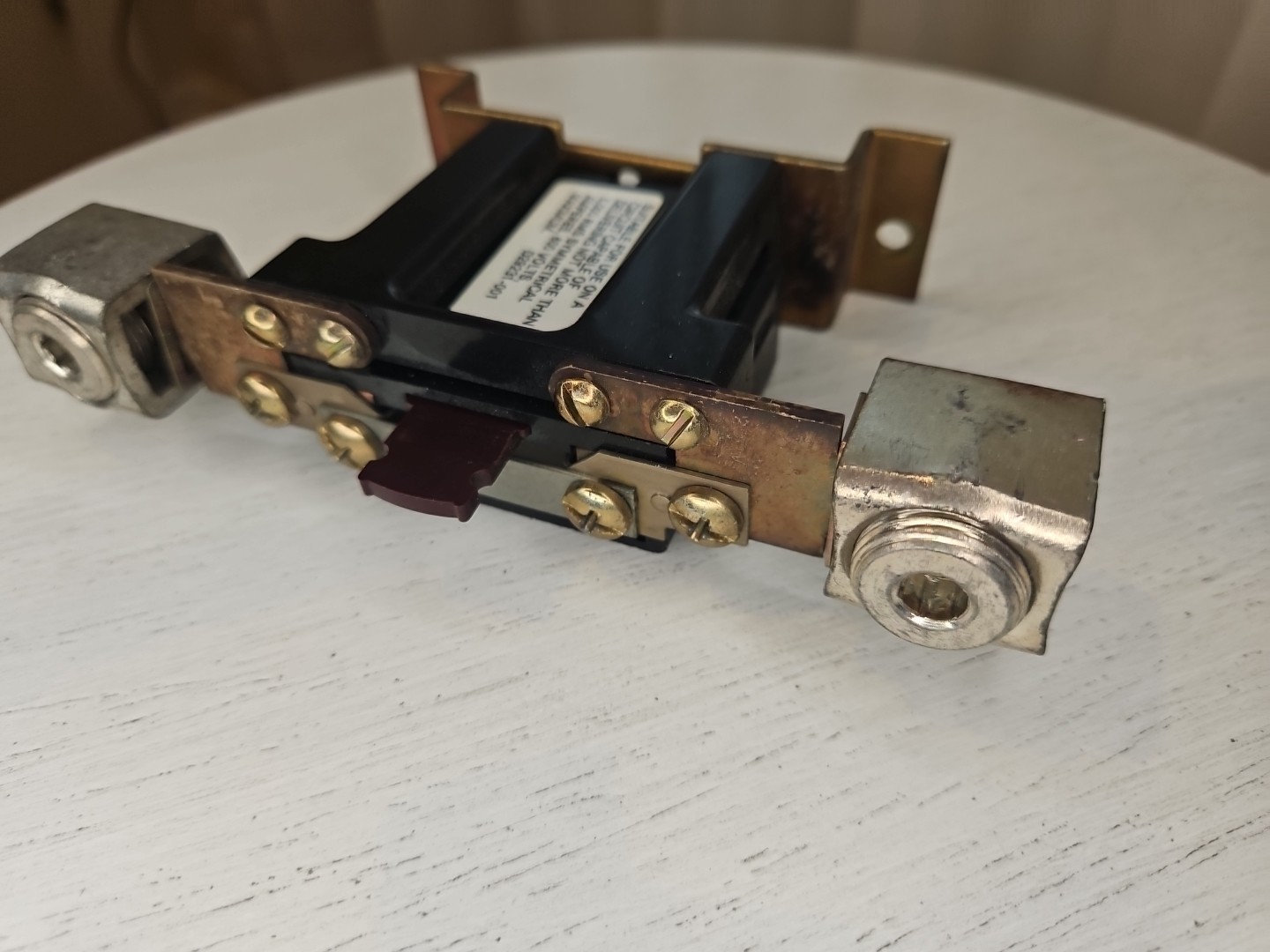 USED FURNAS ELECTRIC 48JA17AA4 BI-METAL OVERLOAD RELAY 600VAC SERIES A