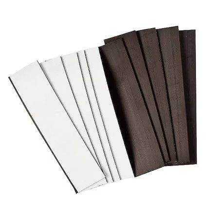 Brady 58301 Magnetic Strip, 4In. L X 1In. W, Pk10