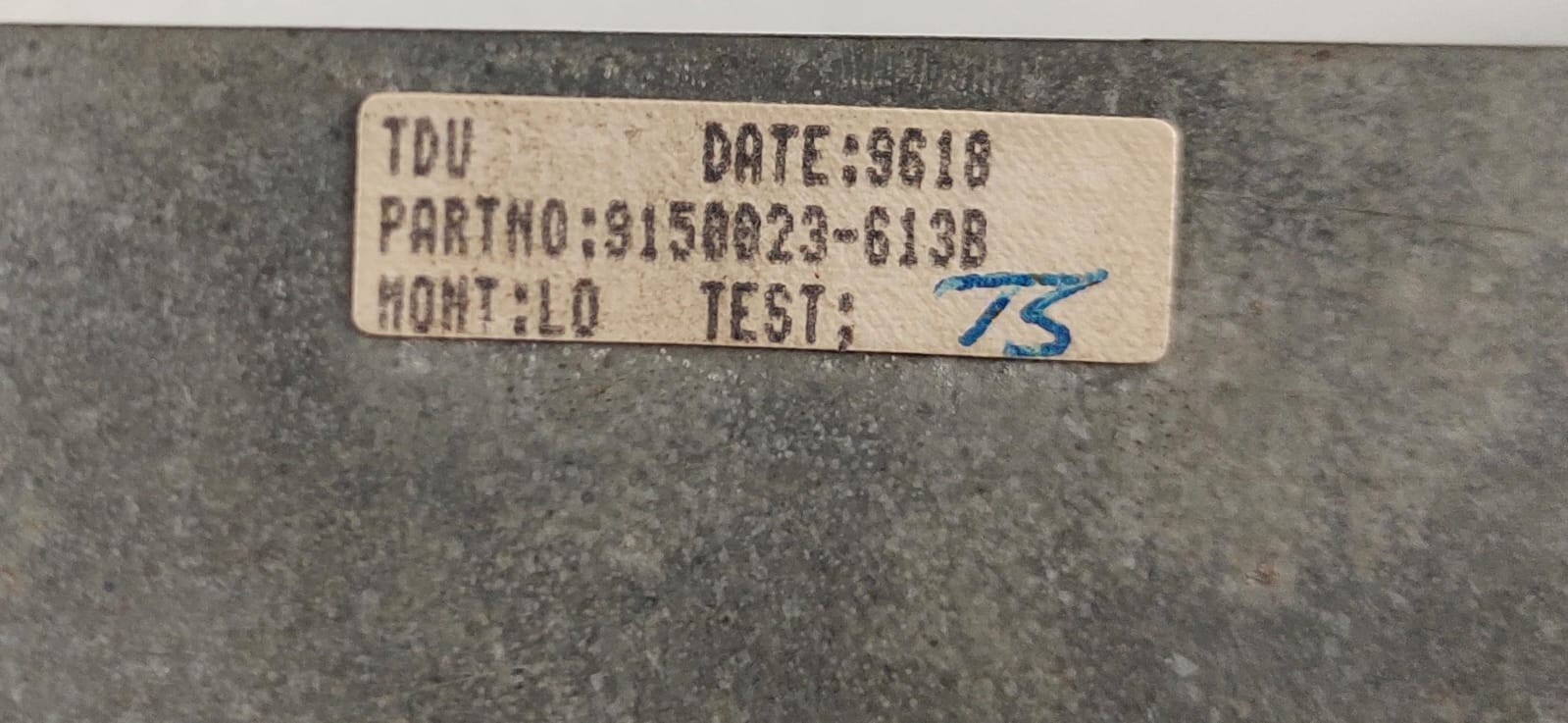 SAAB 9150023-613B Rosemount TDU Unit