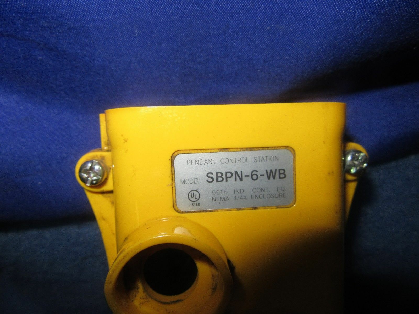 ELECTROMOTIVE SYSTEMS, INC. SBPN-6-WB PENDANT CONTROL STATION 1YR WARRANTY