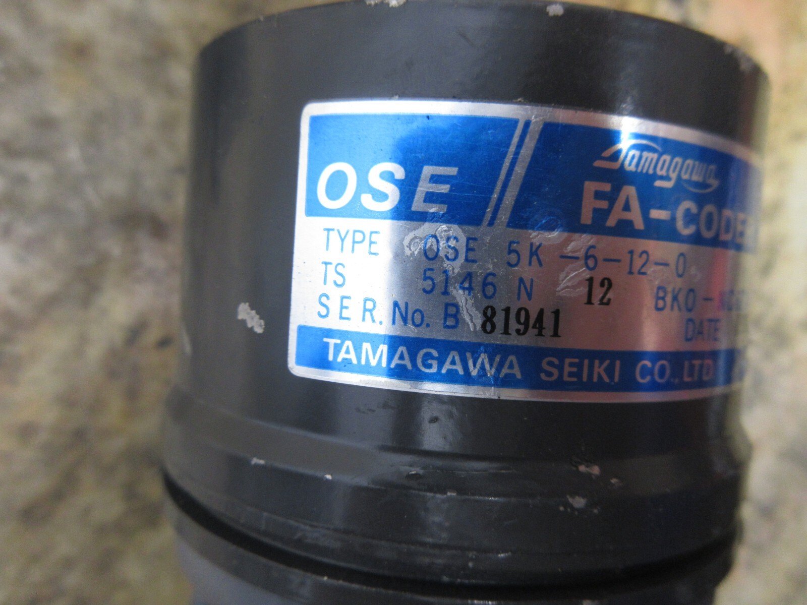 MITSUBISHI SERVO MOTOR HA23C-S 5146N 12 OSE 5K-6-12-0 BKO-NC6214 EACH 1
