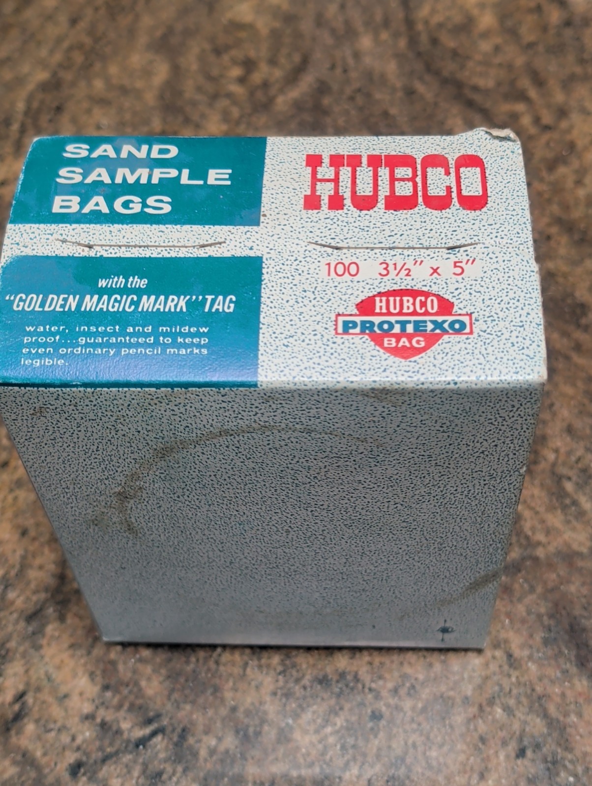 Hubco Protexo Sand Sample Bags 41/2×6 With Golden Magic Mark Tag