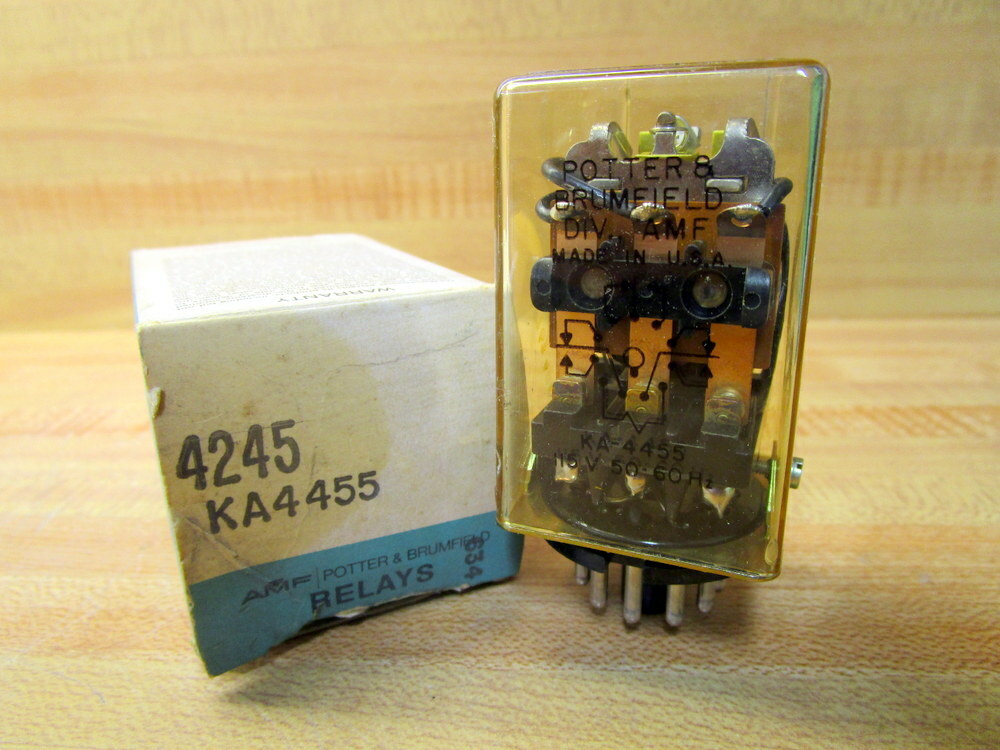 AMF Potter & Brumfield KA-4455 Relay 4245