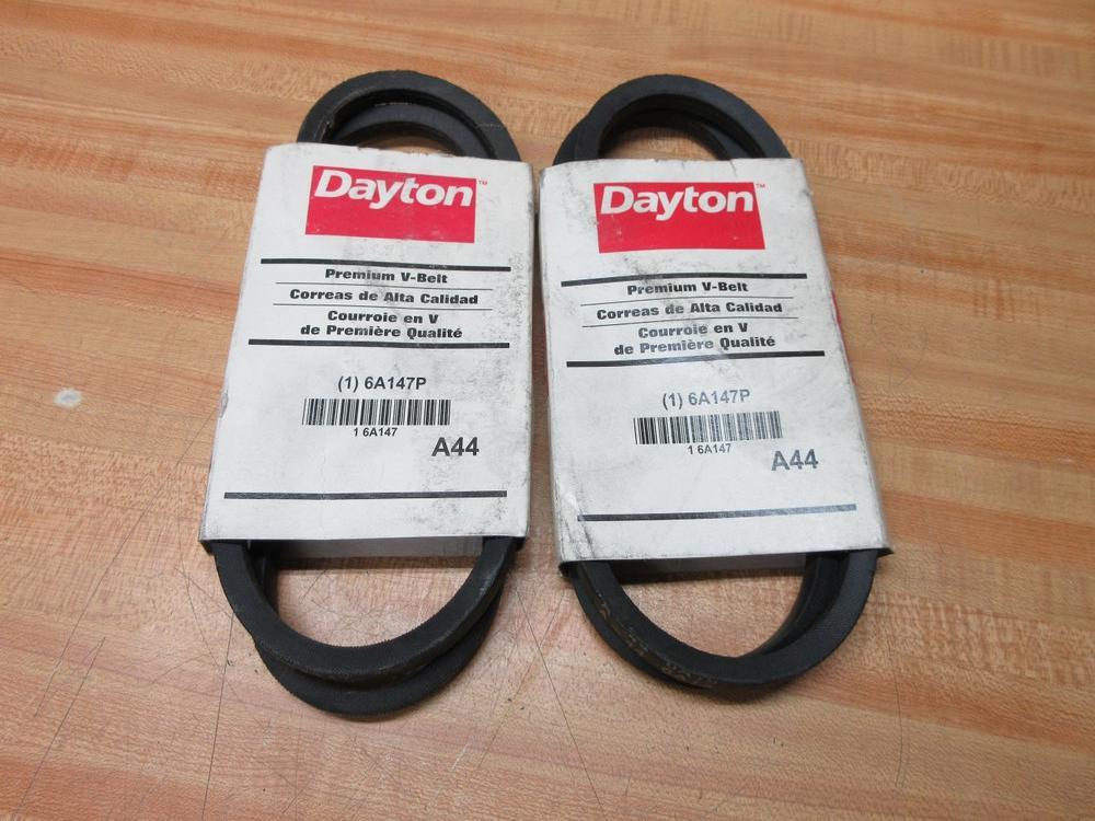 Dayton 6A147 V-Belt A44 (Pack of 2)
