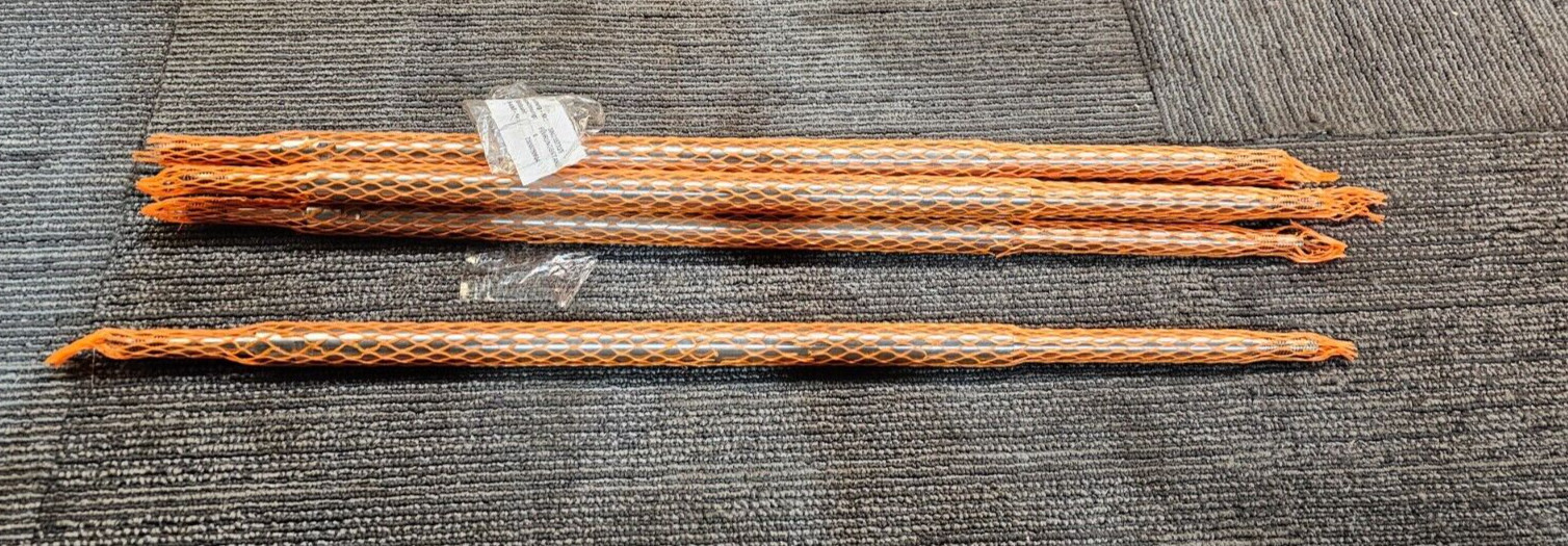 QTY 6 Guide Rod 24-3/8in Overall Length Chrome Finish 3000357355 7500050604