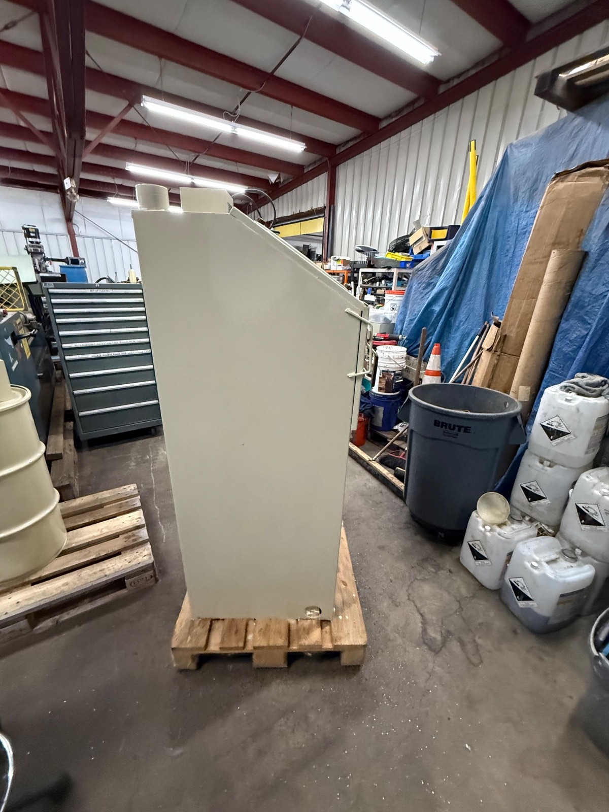 Empire EF-2436, Sandblast w/ DUST COLLECTOR, 120 VOLTS BLAST CLEANER