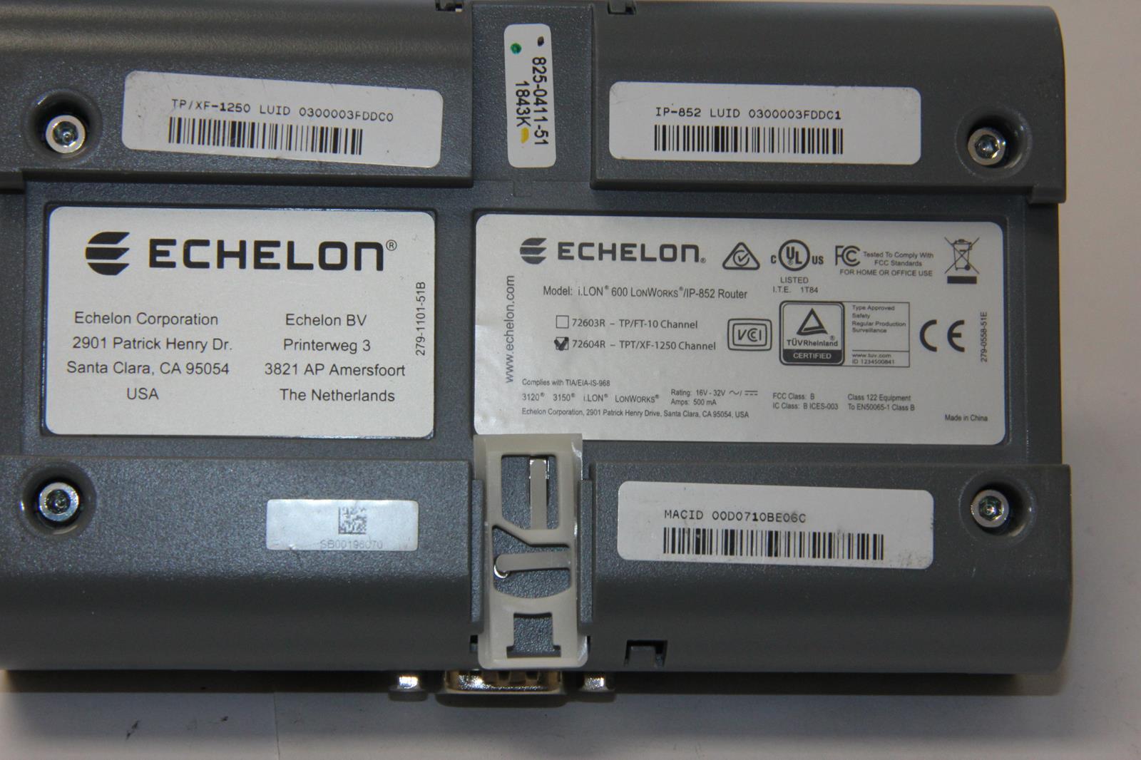 ECHELON 72604R-TPT/XF-1250 i.LON 600 LonWorks /IP-852 Router
