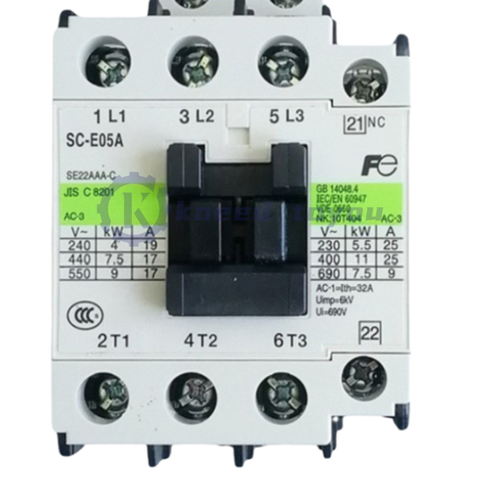 1Pcs new FUJI SC-E05A Electric Magnetic Contactor AC 110V