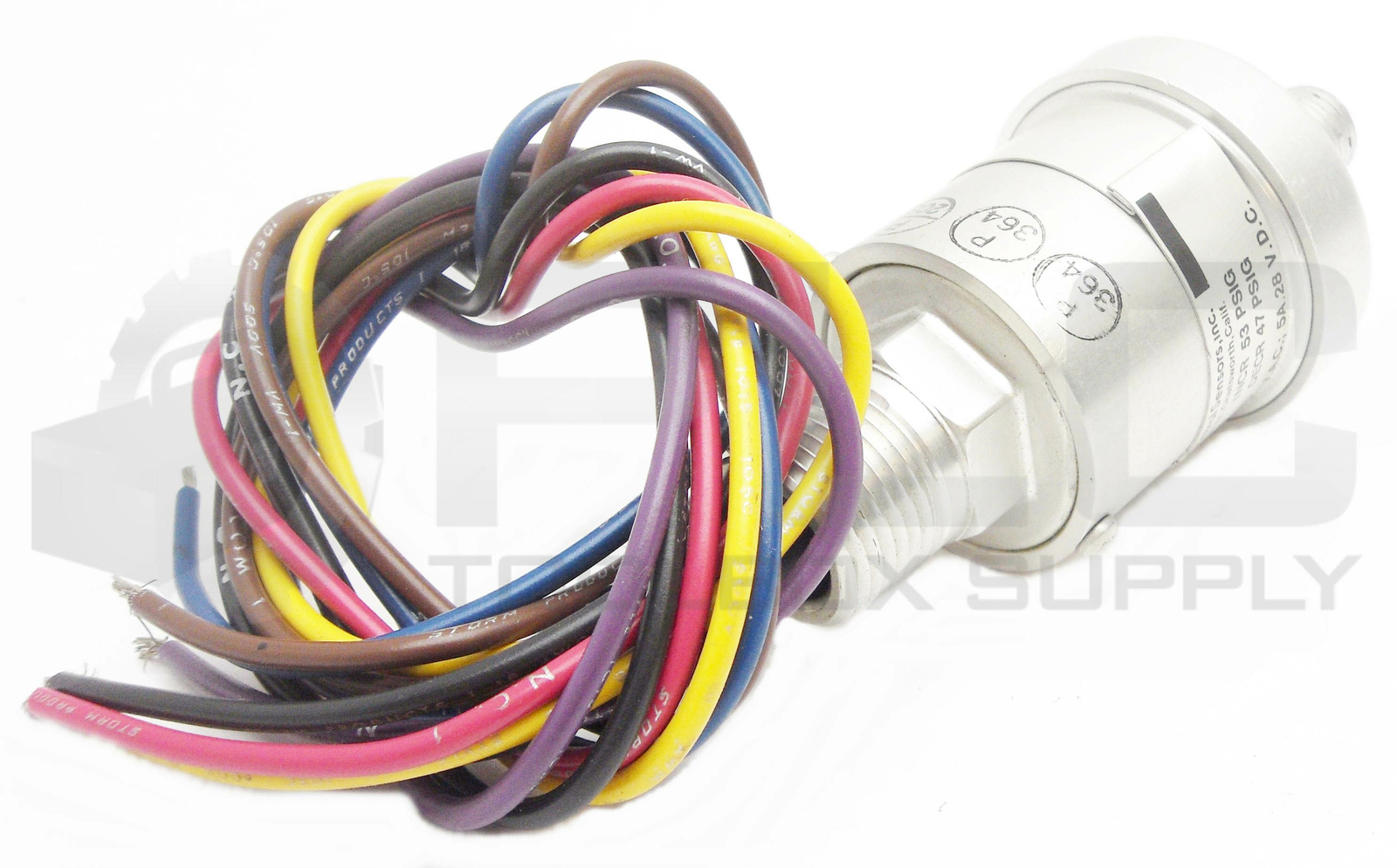 NEW CCS 611GM155 PRESSURE SWITCH INCR 53PSIG 47 PSIG PROOF 500 PSIG