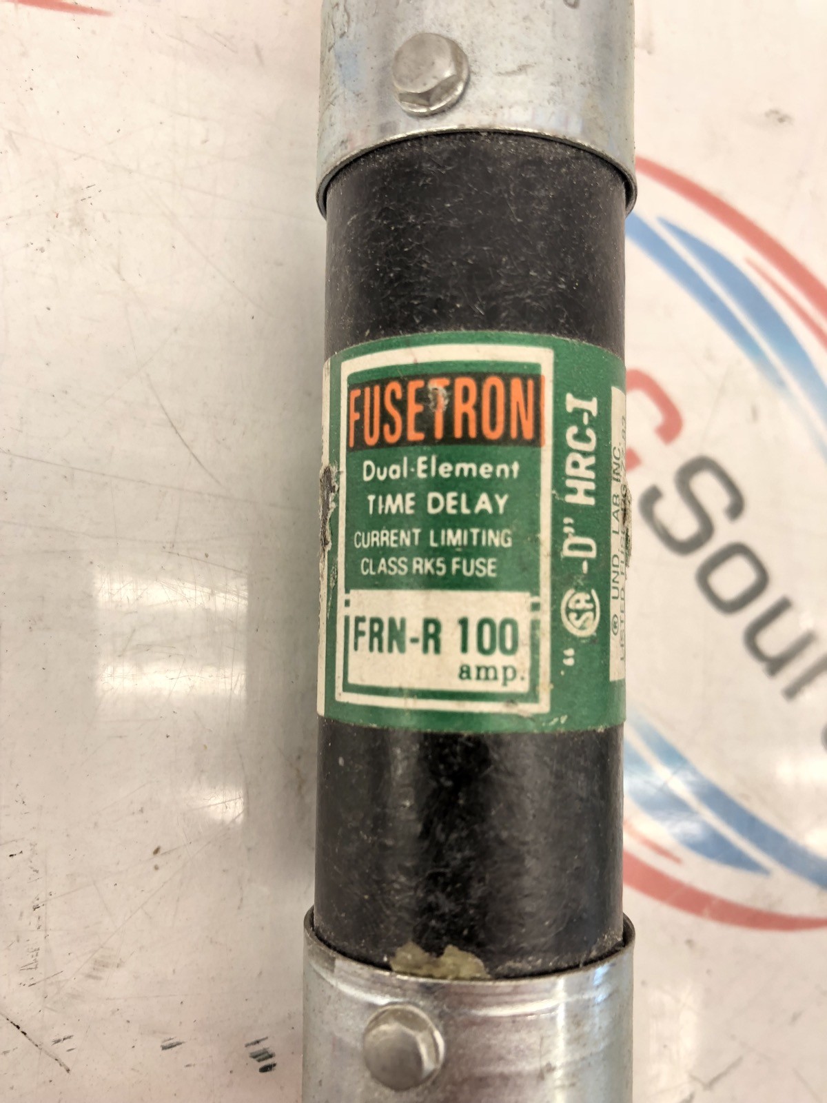 FUSETRON FRN-R 100 DUAL ELEMENT TIME DELAY CLASS RK5