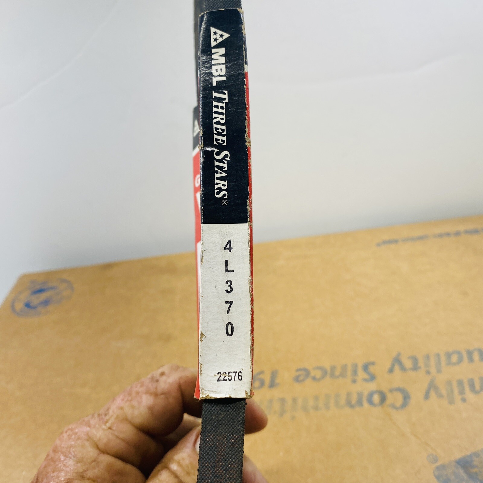MBL Three Stars General Utility V-Belts 4L370 Functional Shop 22576 Tool Pics