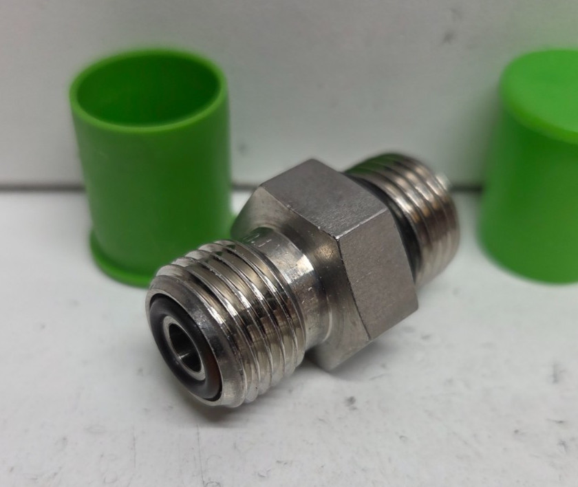 NEW NO BOX! CAJON 1/4″ VCO X 7/16-20 STAINLESS FACE SEAL FITTING SS-4-VCO-1-4ST