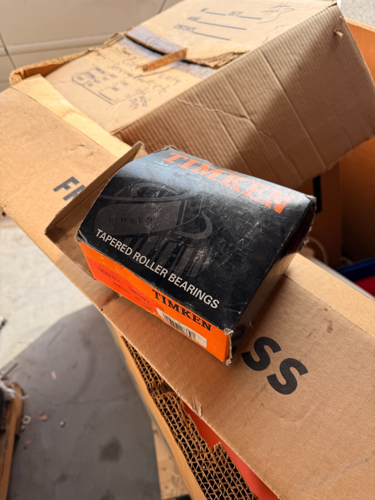NEW Timken Double Row Taper Bearing 4.625 in OD x 2.625″ # 33287 90107