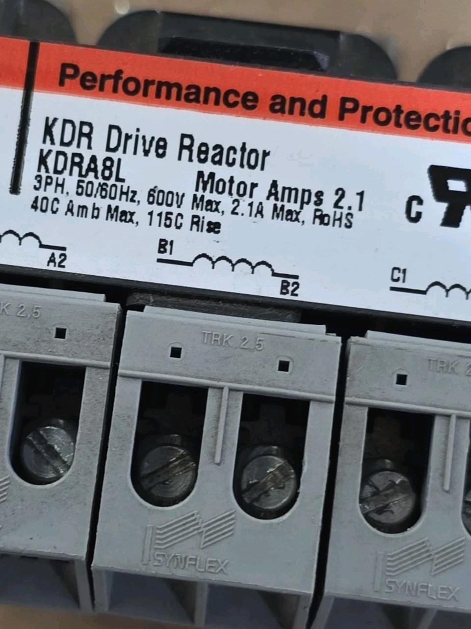 TCI 2.1A 3PH 600V DRIVE REACTOR KDRA8L