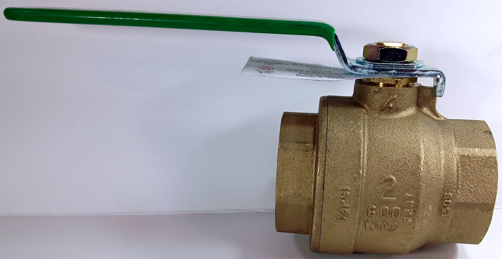 1 NEW MCDONALD 10710 600WOG/150PSI WSP 2” CSA GAS BALL VALVE NNB **MAKE OFFER**