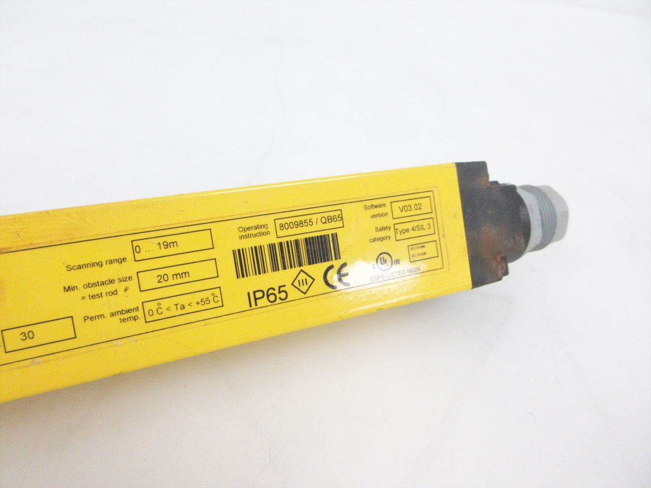 SICK C4000 C40S-0302CA010 ADVANCED SERIES SAFETY LIGHT CURTAIN