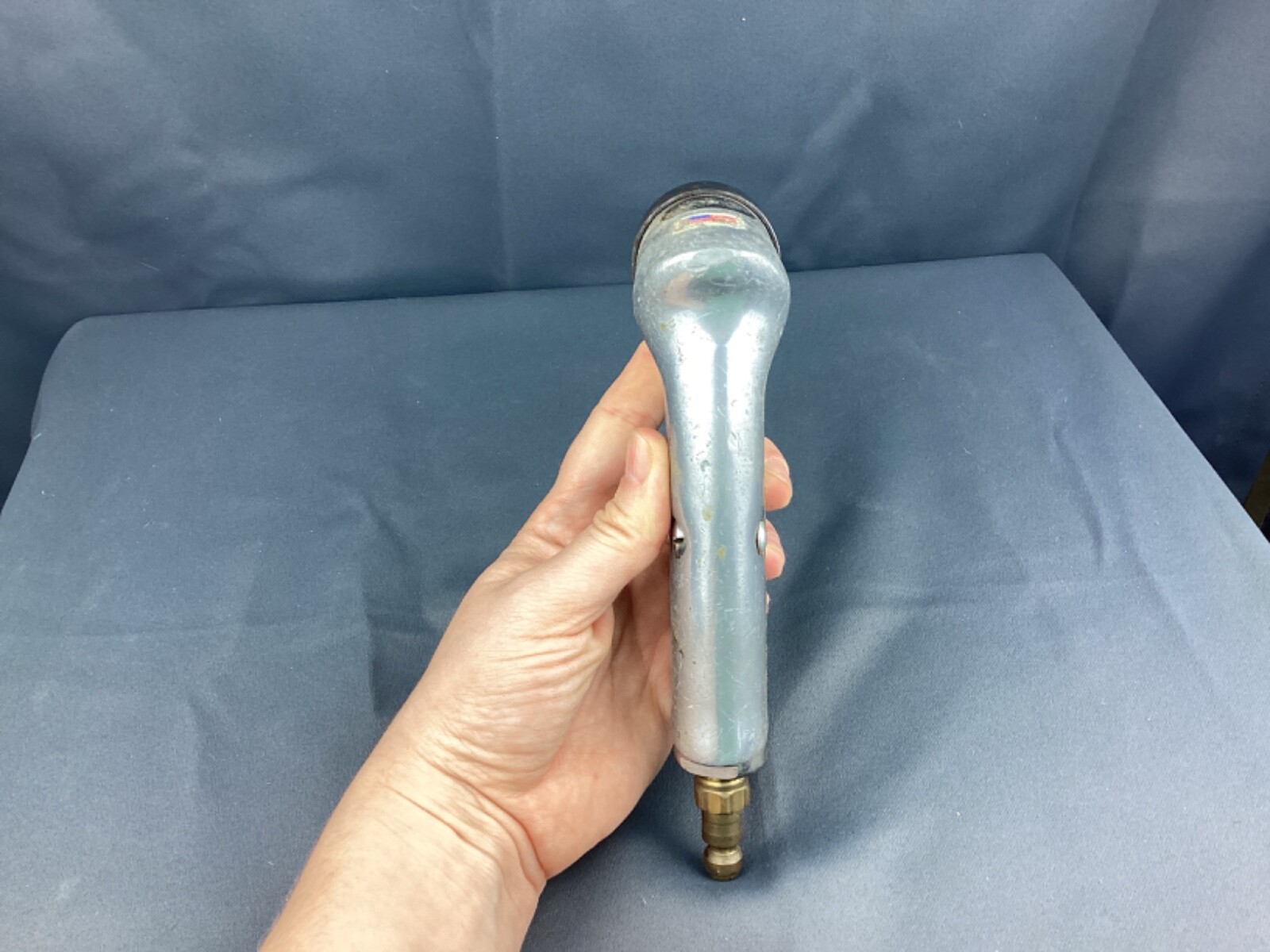Vintage Stanley Model D30 P-45 rpm Air Pneumatic Drill Nutrunner 4500 rpm
