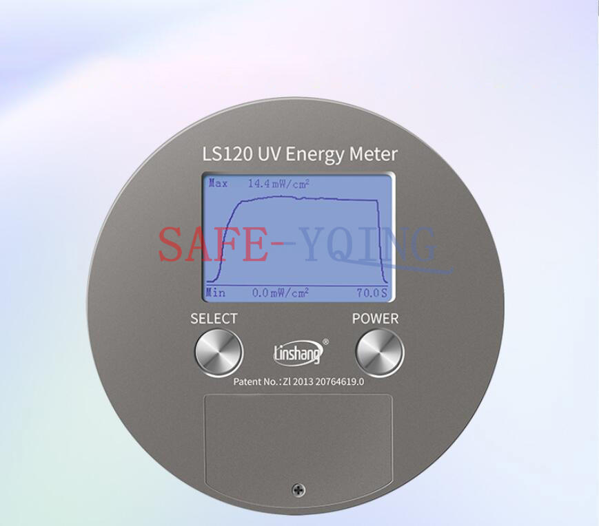 1PC New UV Energy Meter UV irradiance and temperature UV Energy meter LS120
