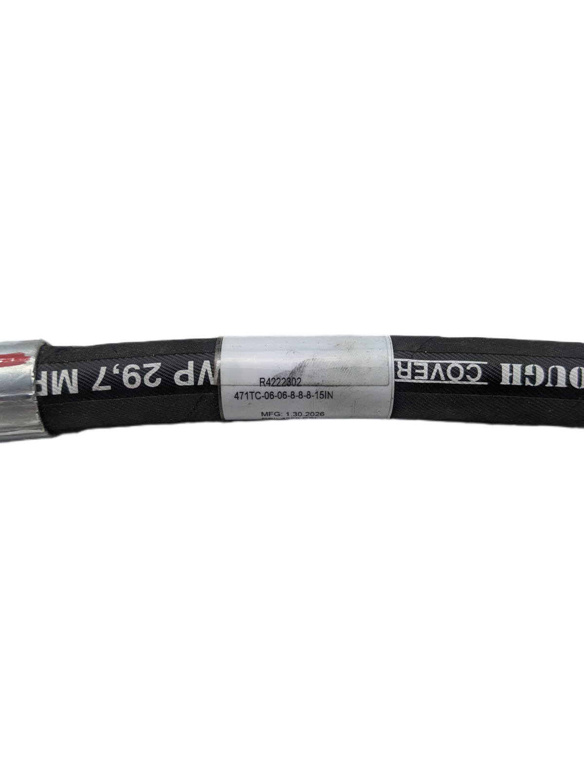 Parker 471TC-06-06-8-8-8-15IN Hydraulic Hose Assembly