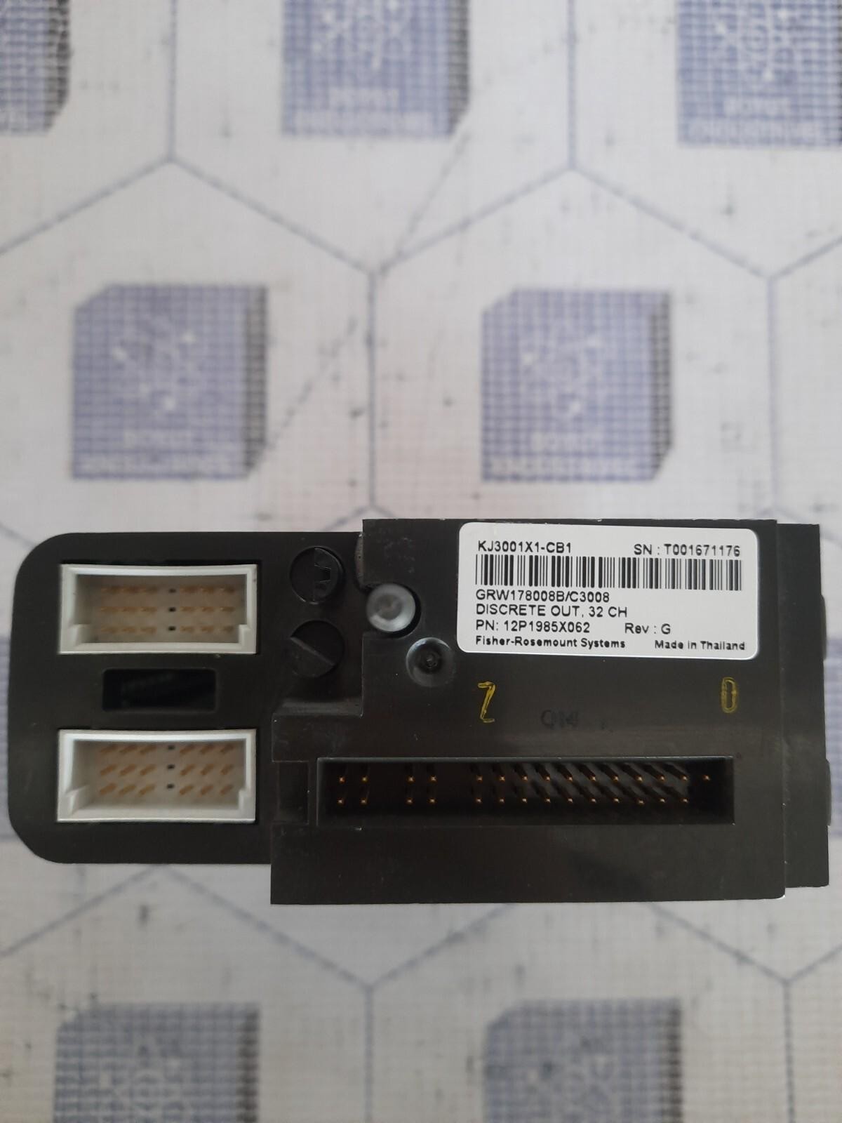 Fisher-Rosemount EMERSON KJ3001X1-CB1 Rev:G
