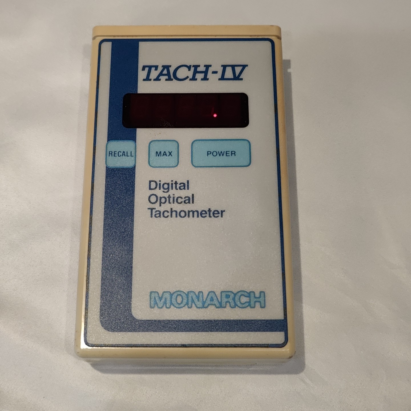 Monarch Tach-IV Digital Optical Tachometer ***Untested Powers On***