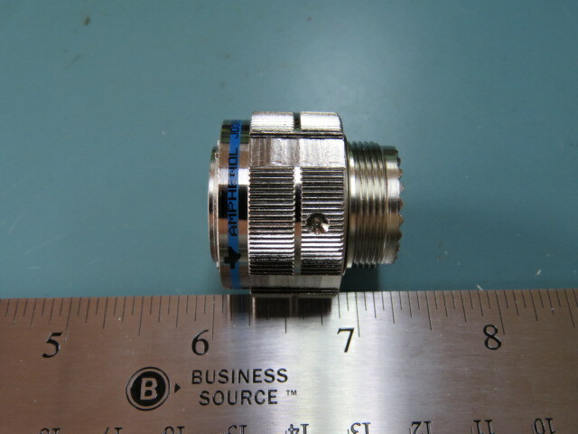 AMPHENOL D38999/26FD35SN Qty of 1 per Lot 37 Position Circular Connector Plug-