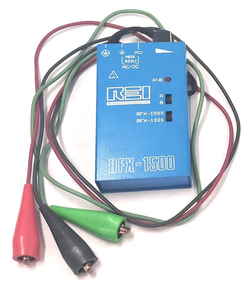 REI RFX-2500 Receiver w/ Headset Jack RFX-1500 Low Power Transmitter Locator Kit
