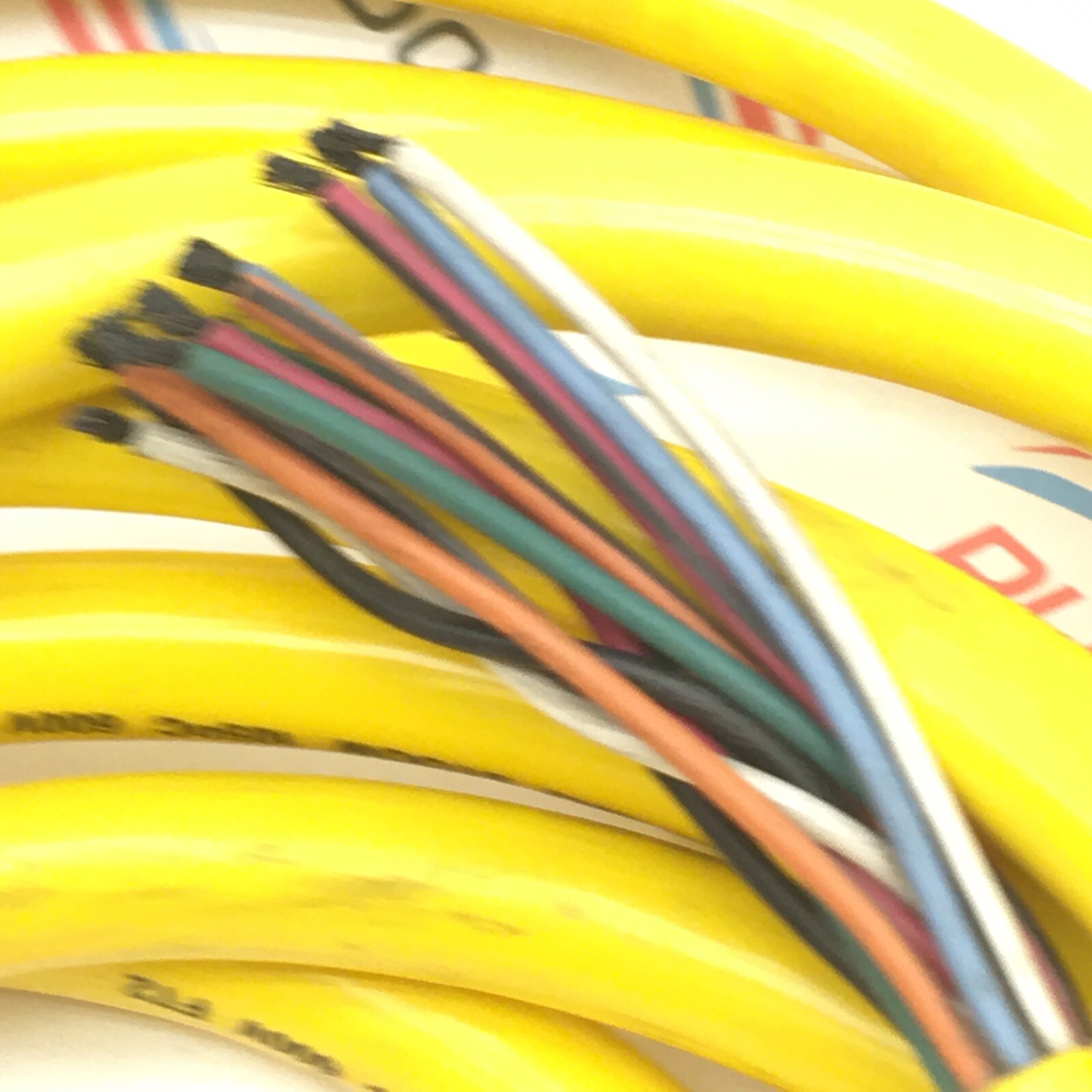 DANIEL WOODHEAD 302000A01F200 20’ CONNECTOR CABLE 12P F Straight to Flying