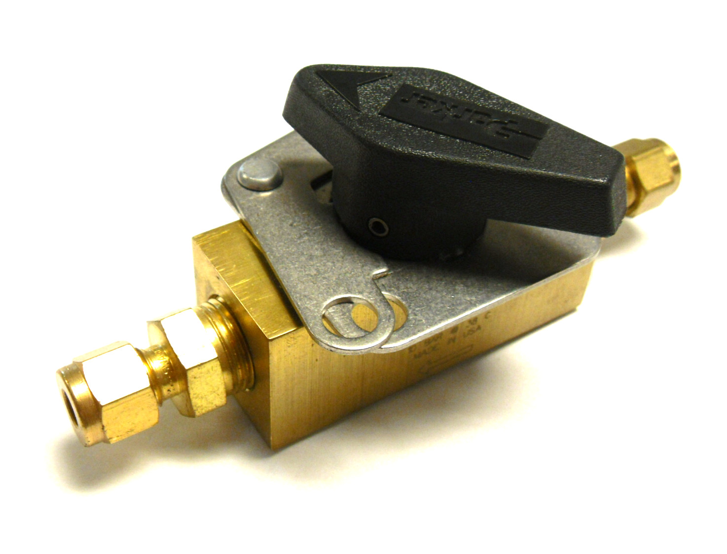 NEW PARKER 6F-PRV6-VT-B-LD PLUG VALVE BRASS