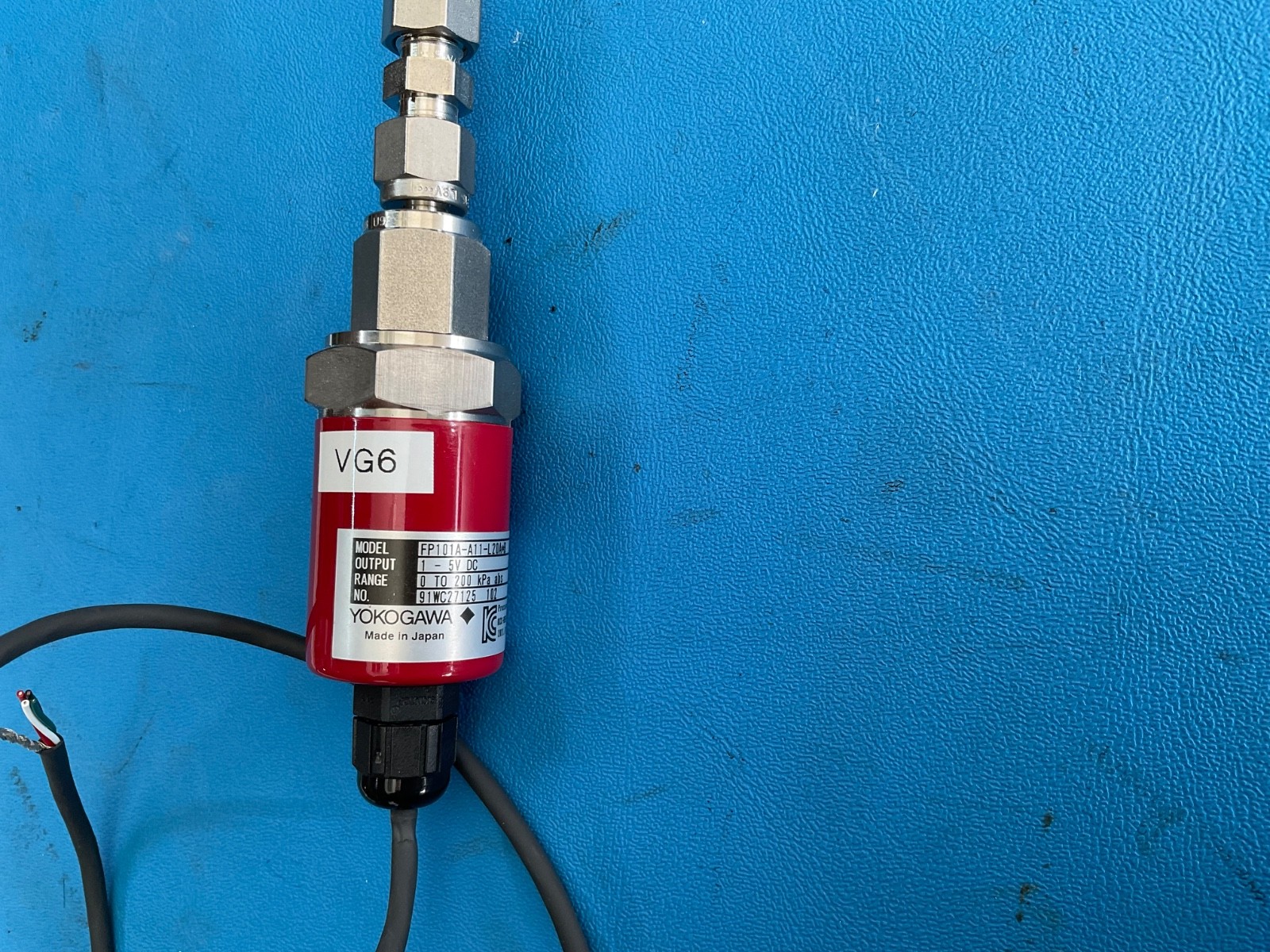 YOKOGAWA FP101-A11-L20A*B 1-5V DC 0 TO 200 kPa abs great used item….