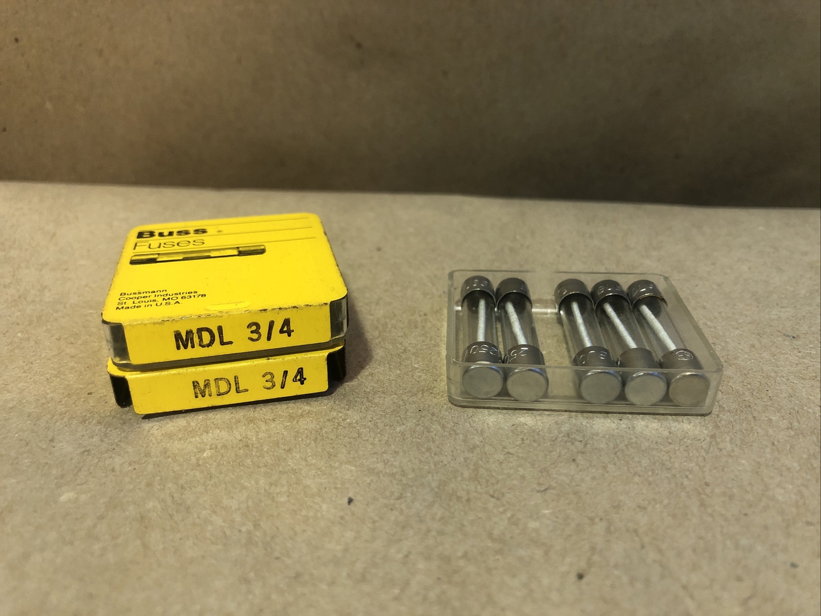 Cooper Bussman Fuse – MDL 3/4 – lot of 7
