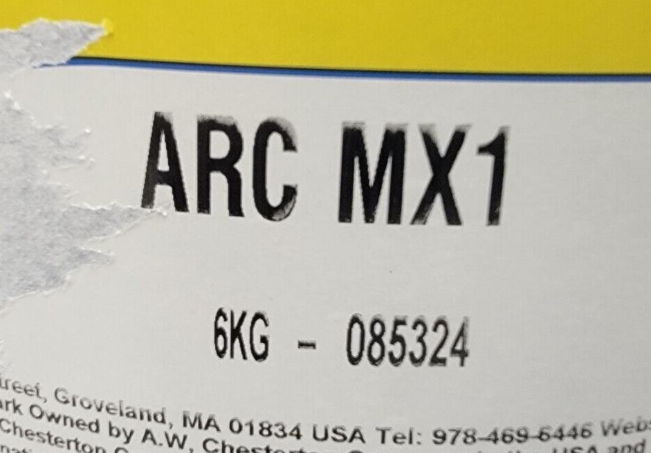 Chesterton ARC MX1 – 6KG 085324 Trowel-Grade Coating for Coarse Particle Extreme