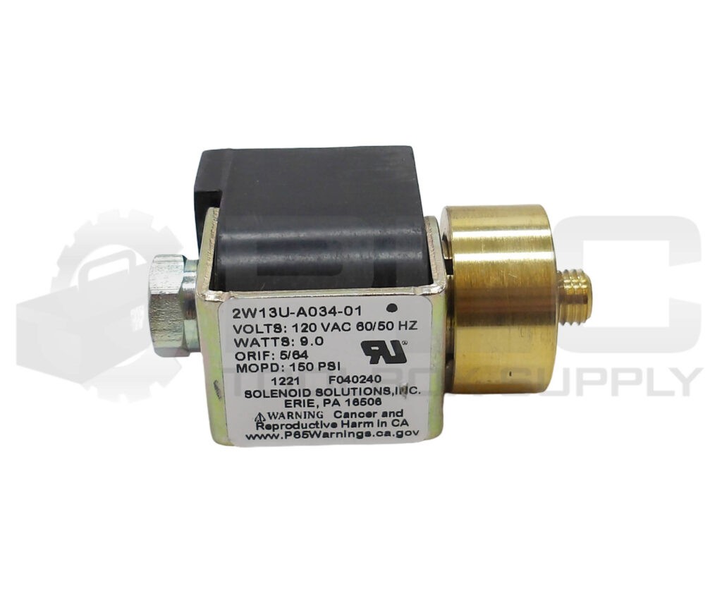 NEW SOLENOID SOLUTIONS 2W13U-A034-01 REPLACEMENT COIL 120VAC 50/60HZ 9.W