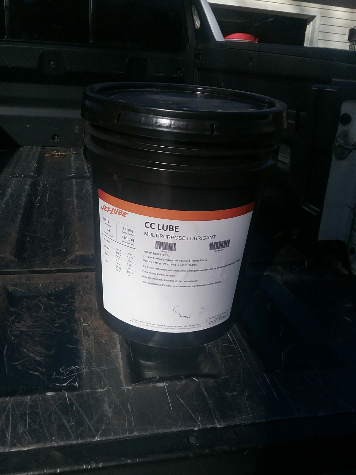 JET-LUBE 70516 35 lbs,Jug,General Purpose Lubricant