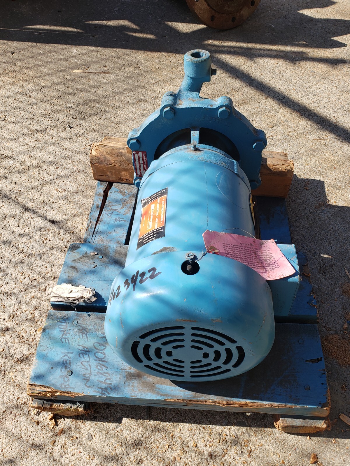 DUNHAM BUSH A7B62-2-3HP-AXD-3TEFC PUMP
