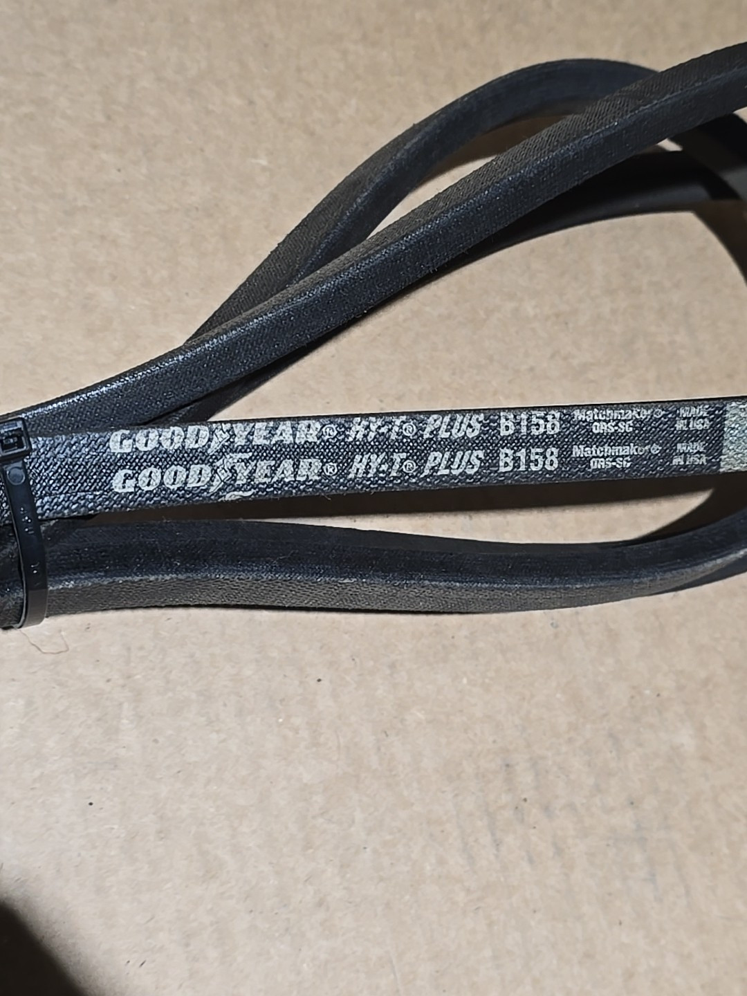 Goodyear HY-T Plus V-Belt B158 Industrial V-Belt B158