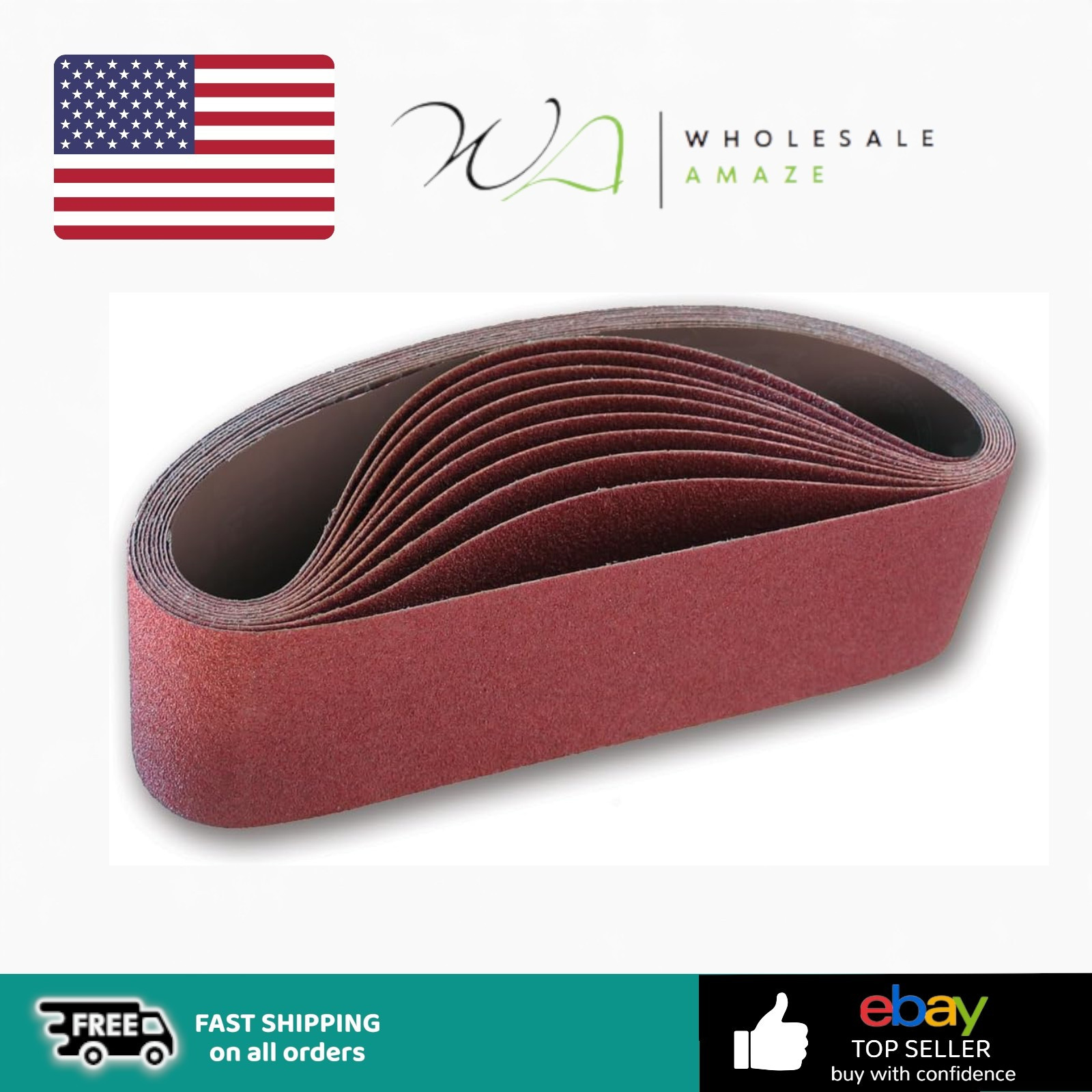 IVY Classic 43060 Flex-Abrasive 3″x 21″36 Grit Extra Coarse Resin Cloth Aluminum
